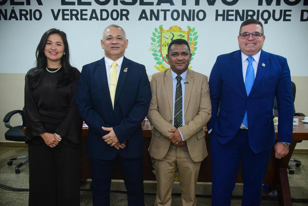 Aldejane Ferreira é reeleito presidente da Câmara Municipal de Rio Preto da Eva para o biênio 2027/2028