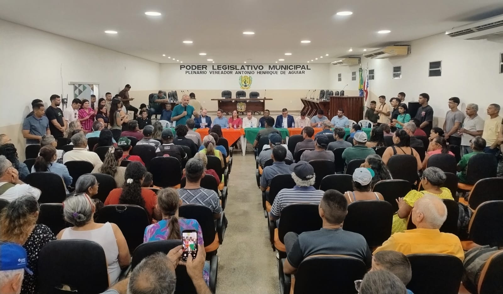 Visita de autoridades marca lançamento de programas municipais em Rio Preto da Eva